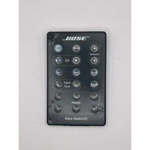 Bose Wave Radio/CD Remote Control Replacement Black Compact & Functional